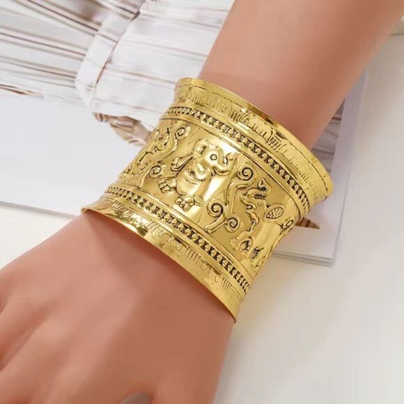 🔅🆕🔅 Boho Hippie Vintage Inspired Cuff Bracelet 🔅 - Picture 6 of 8